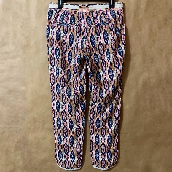 Anthropologie | Pilcro Paz Cropped Ikat Jogger Pants Drawstring Printed Size 26 - Picture 8 of 12